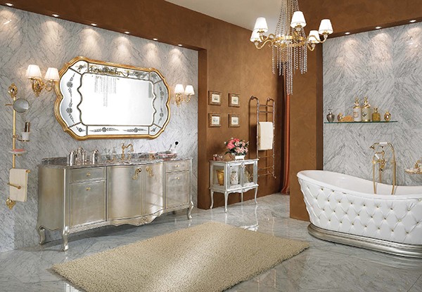 Lüks Banyo Dekorasyonu - Kadınlar Sitesi