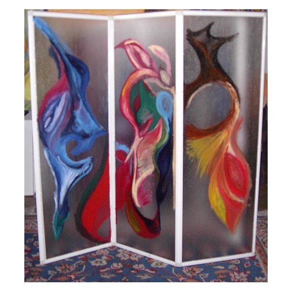 ilğinç cam paravana blank