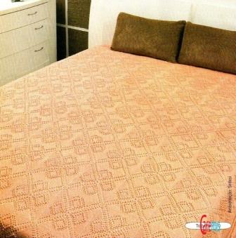 krem renki yatak örtüsü blank