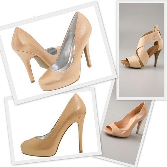 ten rengi ayakkabı modelleri blank