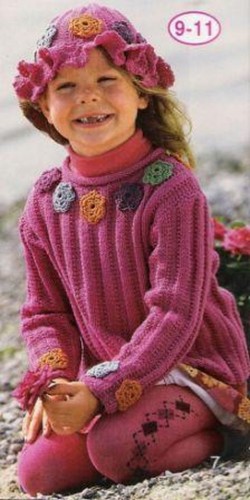 bordo çocuk örgü kazak modeli blank