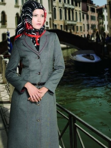 gri pardesü modeli blank