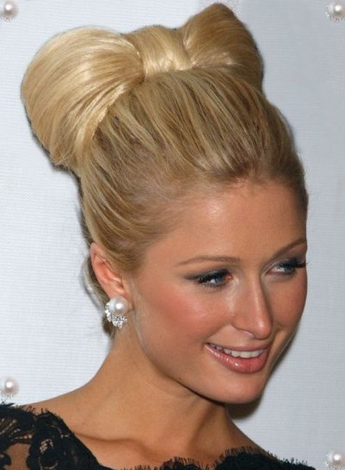 paris hilton saç modeli