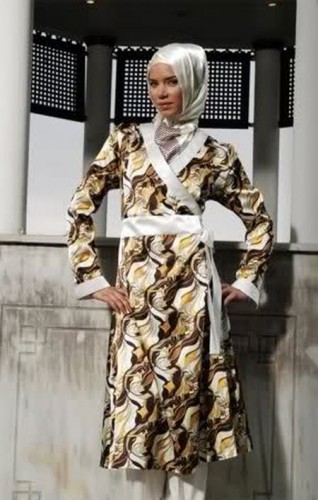 saten elbise modeli blank