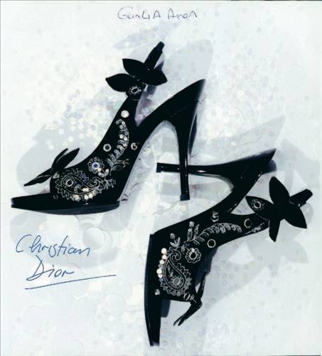 siyah christian dior ayakkabı blank