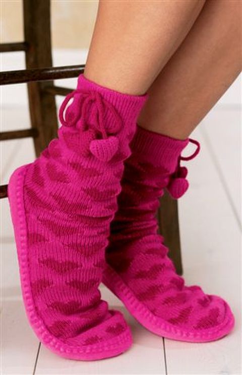 yandan bağlamalı patikli çorap