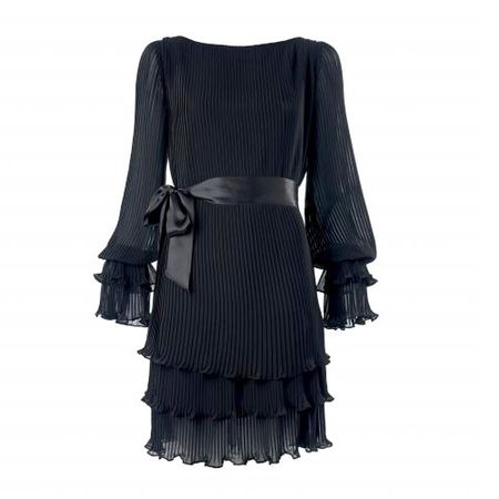 zarif siyah elbise blank