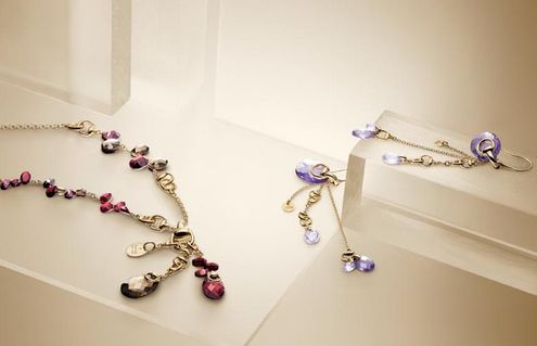 lila renkli özel takılar