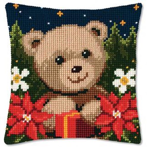 ayı desenli kanaviçe etamin modelleri blank