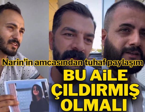 Bu aile çıldırmış olmalı… Narin’in amcasından tuhaf mizansenli paylaşım