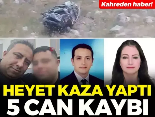 Bilirkişi heyetinin bulunduğu araç şarampole yuvarlandı: 5 öl*ü